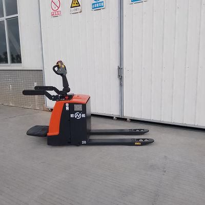 Warehouse Machine 2ton 2.5ton 3 Ton Stand up Electric Pallet Jack Truck with AC Controller