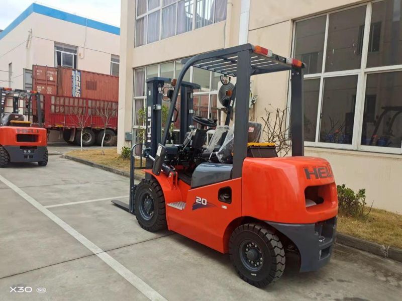Heli 2 Tons Diesel Forklift Cpcd20 with EPA Engine