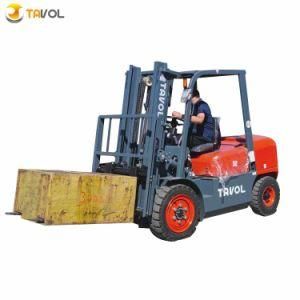 Forklift Manufacturer 5 Ton 7ton Diesel Forklift with 2/3 Stage Mast