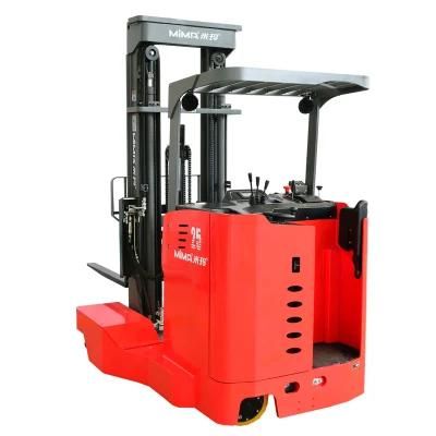 Stand-on Type Full Way Forklift 1500kgs with High Efficiency