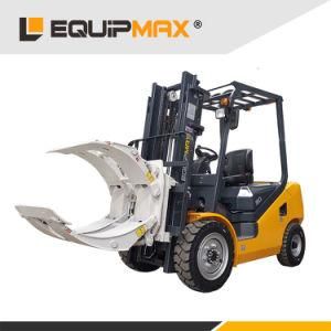3 Tons 6m Diesel Forklift with Rotating Clamp