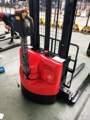Forklift Push Pull Stackers 1t/1.5t Load Small Electric Pallet Stacker