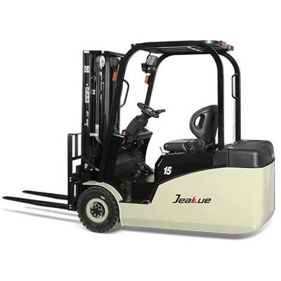 Three Wheel Electric Forklift 1.5 Ton 1.8 Ton Forklift with Small Turning Radius Pallet Truck