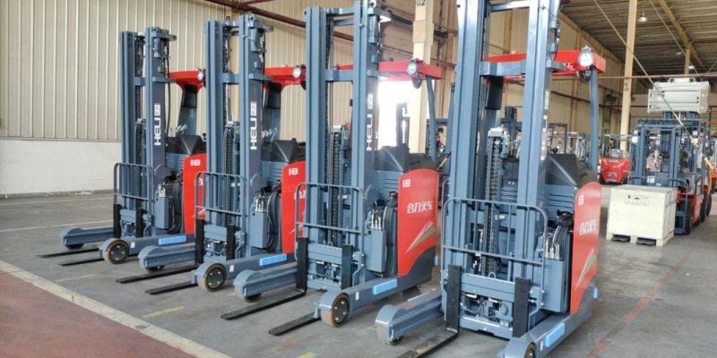 Heli Cqd18 Electric Reach Forklift Pallet About 1.8 Ton Solid Tyre