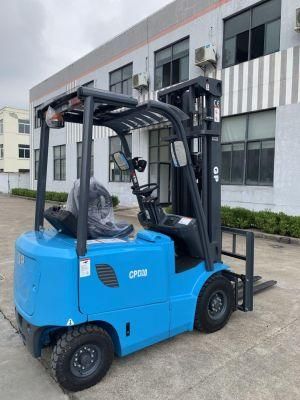 Portable Self Loading 1ton Mini Electric Forklift with Pallet Lift Electric Stacker (CPD20)
