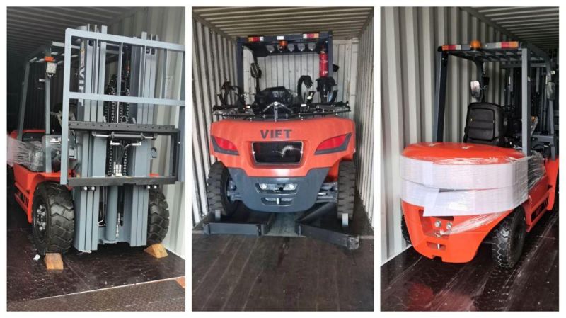 Factory Directly Supply 2ton 2.5ton 3ton 3.5ton Lp Gas Propane Forklift Dual Fuel Forklift with Nissan Engine