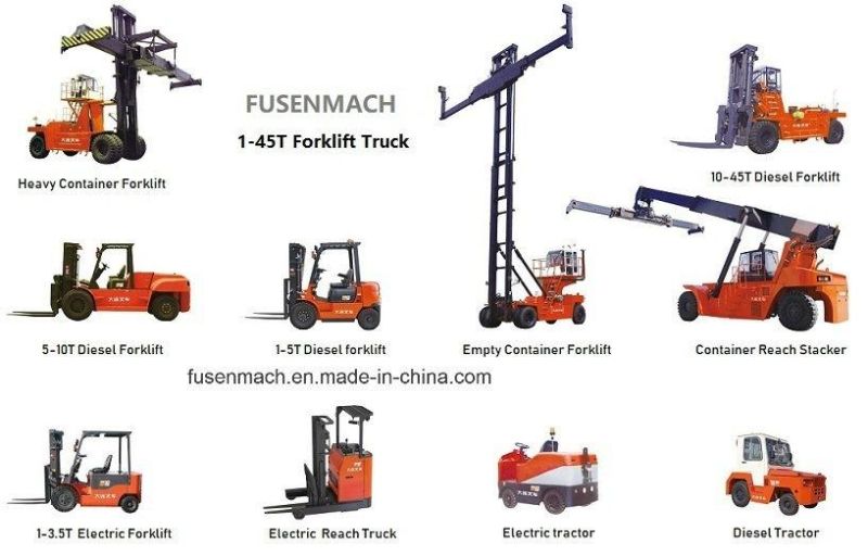 Forklift Truck 3ton with Full Rotating Paper Drum Clamp