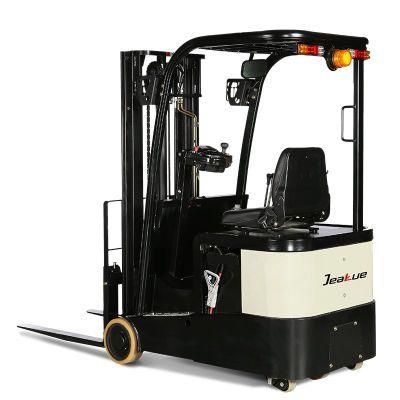 China Gp Brand 1.0-1.2ton Three-Wheel Balance Weight Type AC Power 24V 240ah Lift Height 3m Electric Forklift Truck