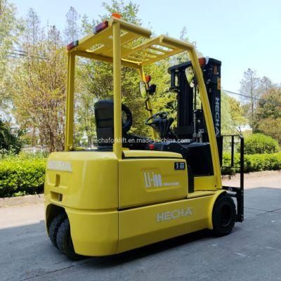 Hecha High Performance 3 Wheel Electric Forklift Lithium Battery Forklift