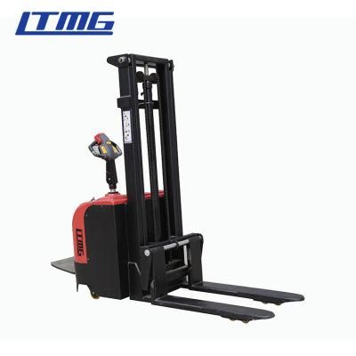 Electric Forklift 1500kg 2000kg Pallet Stacker Warehouse Equipment 1.5 Ton 2 Ton Electric Stacker with Optional Lifting Height