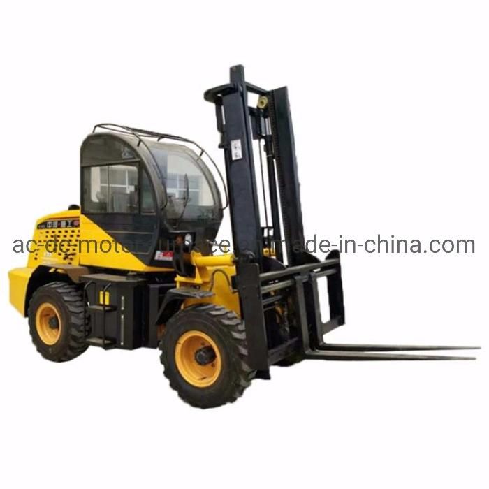 1.5 Ton and 2 Ton Four-Wheel Hydraulic Stacker Truck Diesel Forklift
