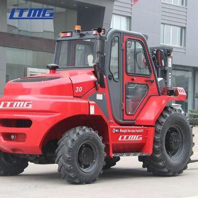 2020 Chinese 3000kg 3 Ton Forklift Rough Terrain Empilhadeira De Terreno Acidentado for Sale