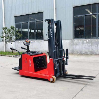 Good Supervision of Production 1t-5t Ride on Electric Pallet Stacker with CE