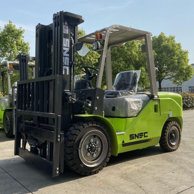 4ton Carretilla Elevadora Diesel Gas Proapne Forklift Montacargas Paper Roll Clamp