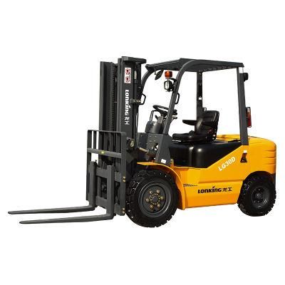 Lonking 3ton Mini Diesel Terrain Forklift