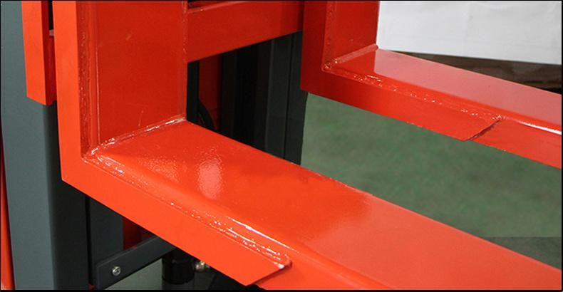 1.5 Ton 1.6 M Semi Auto Lifter Warehouse Self Loading Electric Pallet Stacker