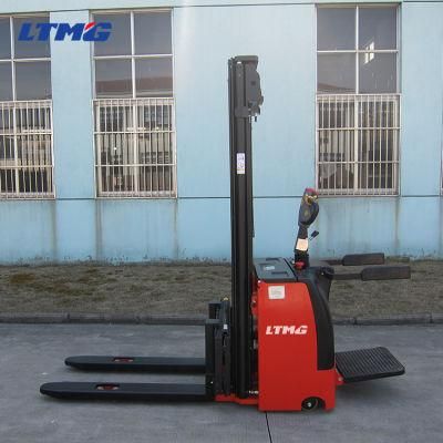 Ltmg 1.5 Ton 2 Ton AC Full Electric Forklift Pallet Stacker with 3-6 Meter Lift Height