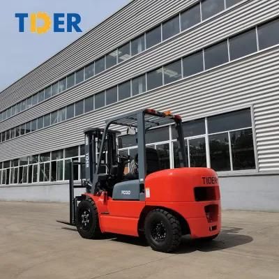 Fd30 Fd25 Tder China New 3 Ton Forklift Truck Diesel