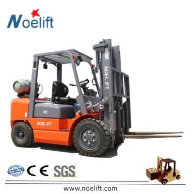 New Condition 3ton Dual Fuel Gasoline/LPG Power Forklift for America