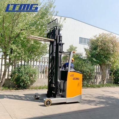 Hot Sale 1500kg Free Parts Within Warranty Fork Truck Stand up Reach Forklift