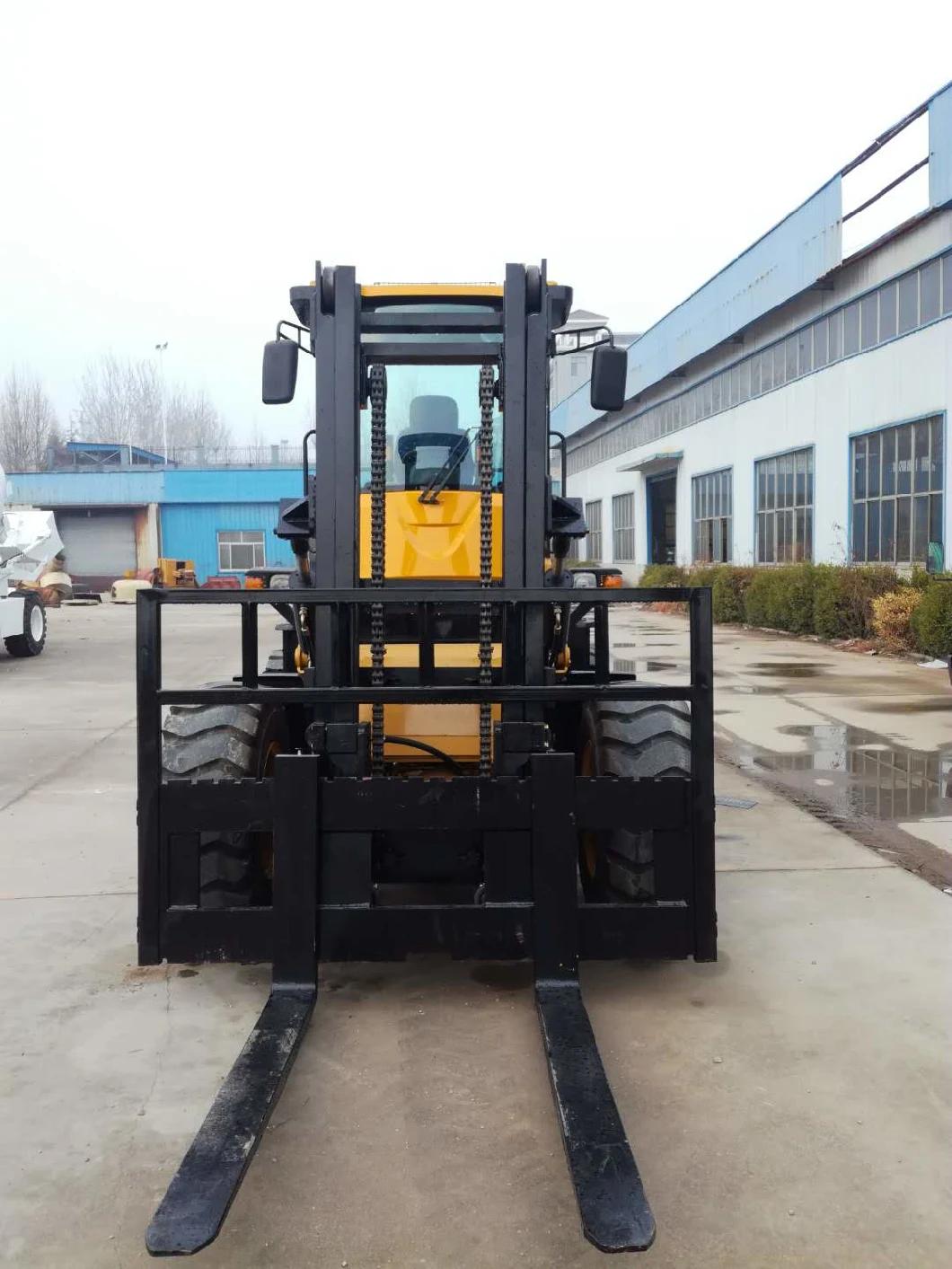 Automatic 5t Hydraulic Diesel off Road Forklift