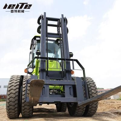 Forklifts Cross-Country Forklifts with Replaceable Tires Forks Energy-Saving