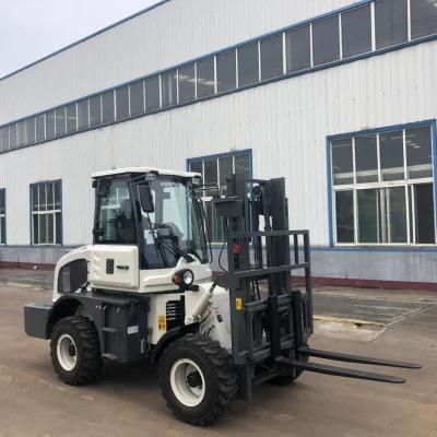 3 Ton Terrain Forklift with Xinchai Engine in Europe