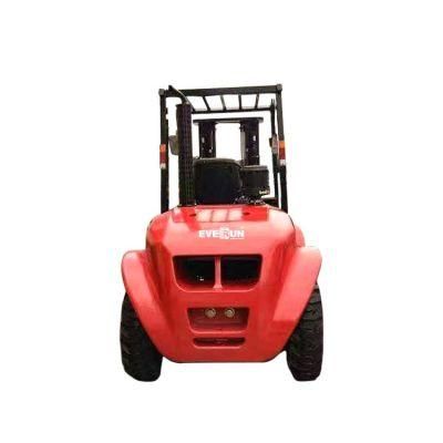 Everun Ertf30-2WD 3t Small Mini Telescopic Diesel Forklift Made in China