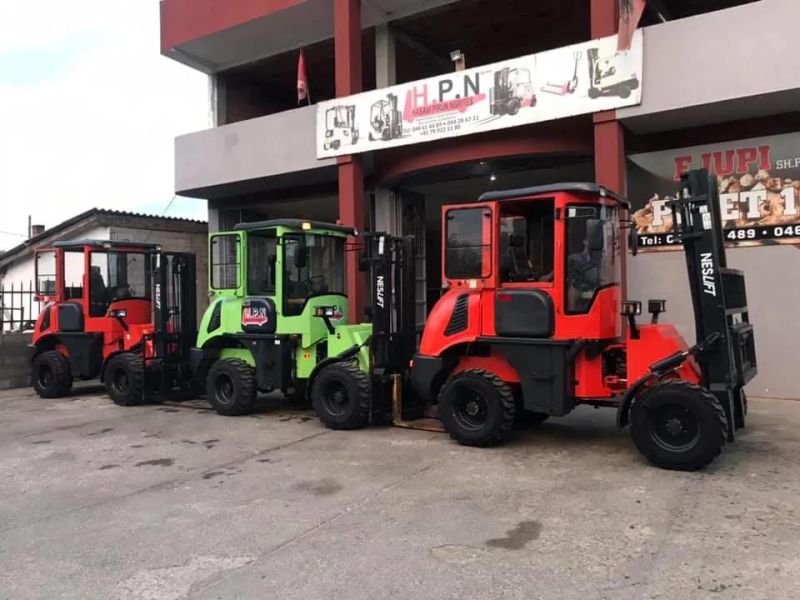 Welift 3.0t Rough Terrain Forklift 4WD off Road Forklift