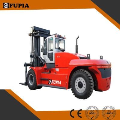 China Container Forklifts 30 Ton Counterbalanced Big Diesel Forklift