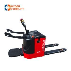 Hyder High Efficiency 2000kg Capacity Electric Powered Pallet Trucks