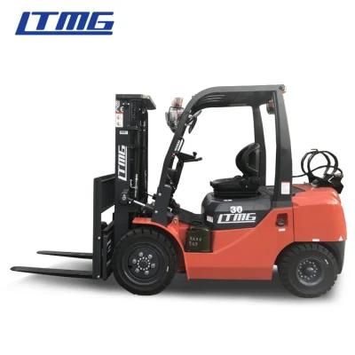 Ltmg 6t 7t LPG Gasoline Forklift 6 Ton Forklift with Triplex Mast &amp; Solid Tyres &amp; Forklift Positioner &amp; Side Shifter