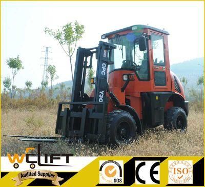 3 Ton Rough Terrain Forklift with Ce
