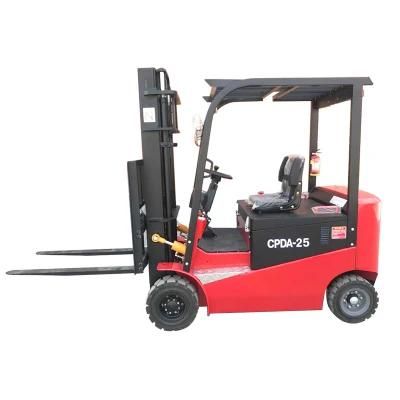Huaya New China with Attachment Electric Powered Forklift 2.5 Tons