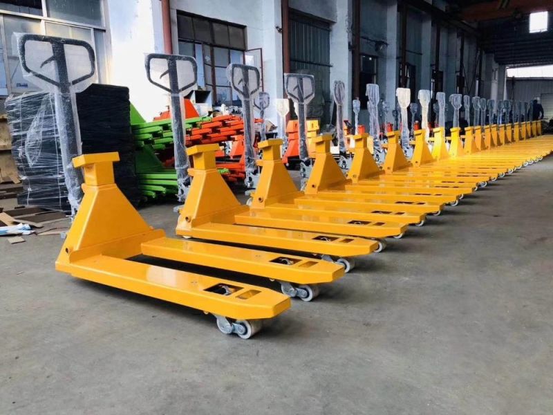 3ton Material Handling Warehouse Precision Electronic Weighing with Manual Scale Pallet Lifter