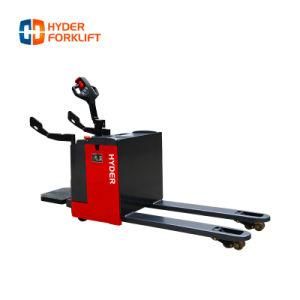 Hyder High Efficiency 3000kg Capacity Electric Powered Pallet Trucks