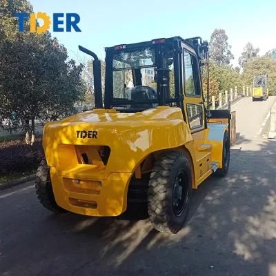 New Tder Not Adjustable China for Sale Hydraulic 16 Ton Diesel Forklift