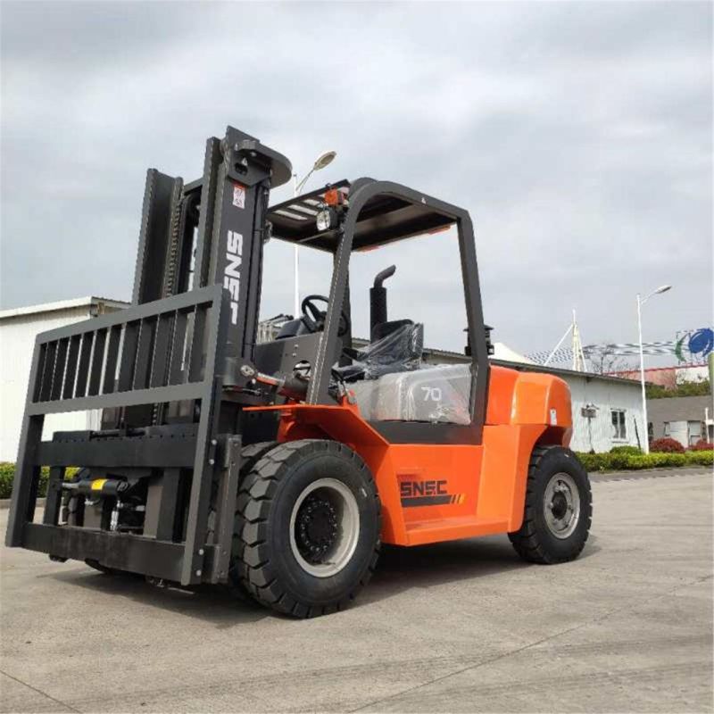 Diesel Fork-Lift Truck 7 Ton Fd70 Forklift for Sale