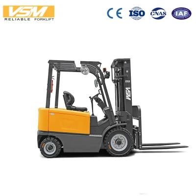 Vsm 2 Ton Electric Forklift with Battery Charger