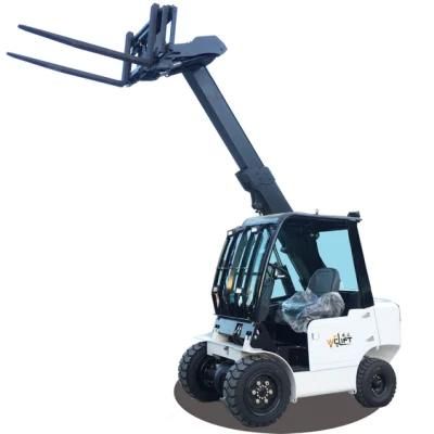 Welift High Quality Rated Load 3000kg Lifting Height 4000mm T30d Telehandler Telescopic Forklift for Sale 2 Wheel Driving Telehadler