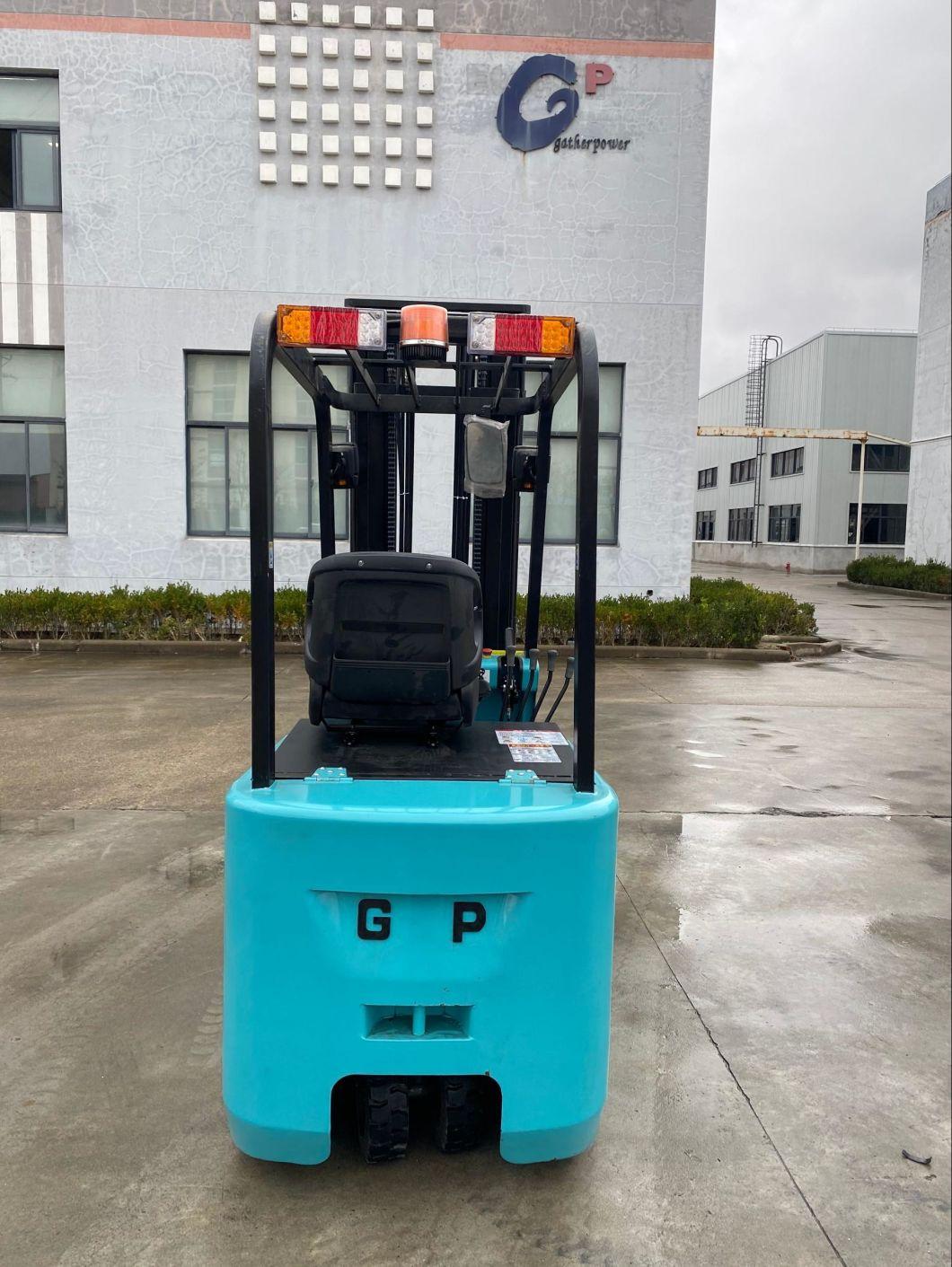 Mini 1.6 Ton 3-Wheel Electric Forklift Flexible Small Battery Forklift