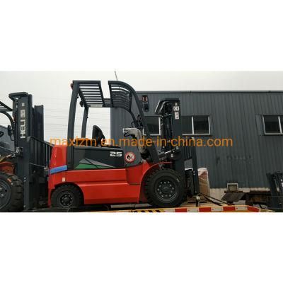 Heli 2.5 Ton Electric Forklift Cpd25 Export to Canada