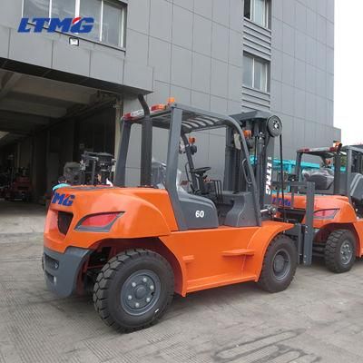 Empilhadeira 5 Ton 6 Ton Diesel Forklift with Dual Front Tires