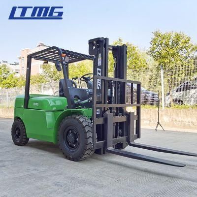 Ltmg Multiple Attachments 5 Ton 6 Ton 7 T Ondiesel Wheel Forklift