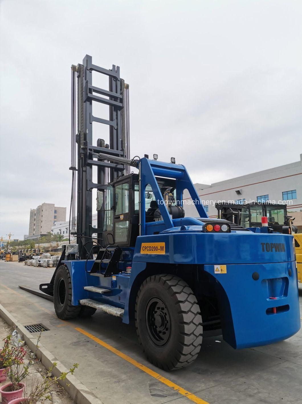 China Fork Lift 10ton Heavy Duty Diesel Forklift Cpcd100