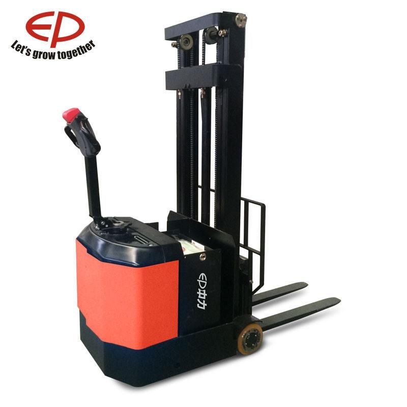 Small Turning Radius Required AC Electric Stacker for Non-Standard Pallet