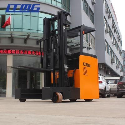New China Forklift for Sale Price 1.5t Electric Reach Truck Warehouse 2tonne