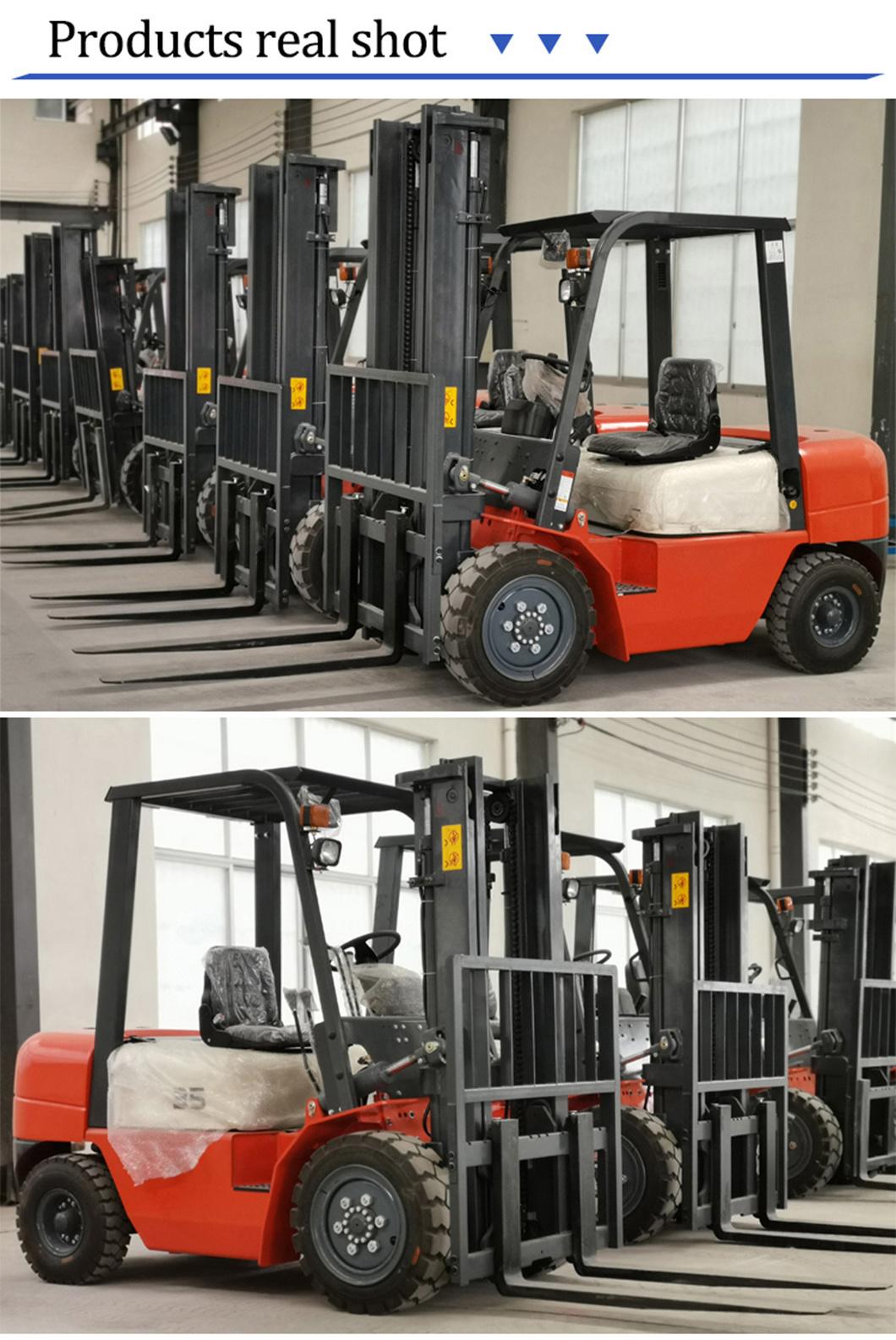 Fuel-Efficient Safety High Loading Articulated Fork Forklift Factory