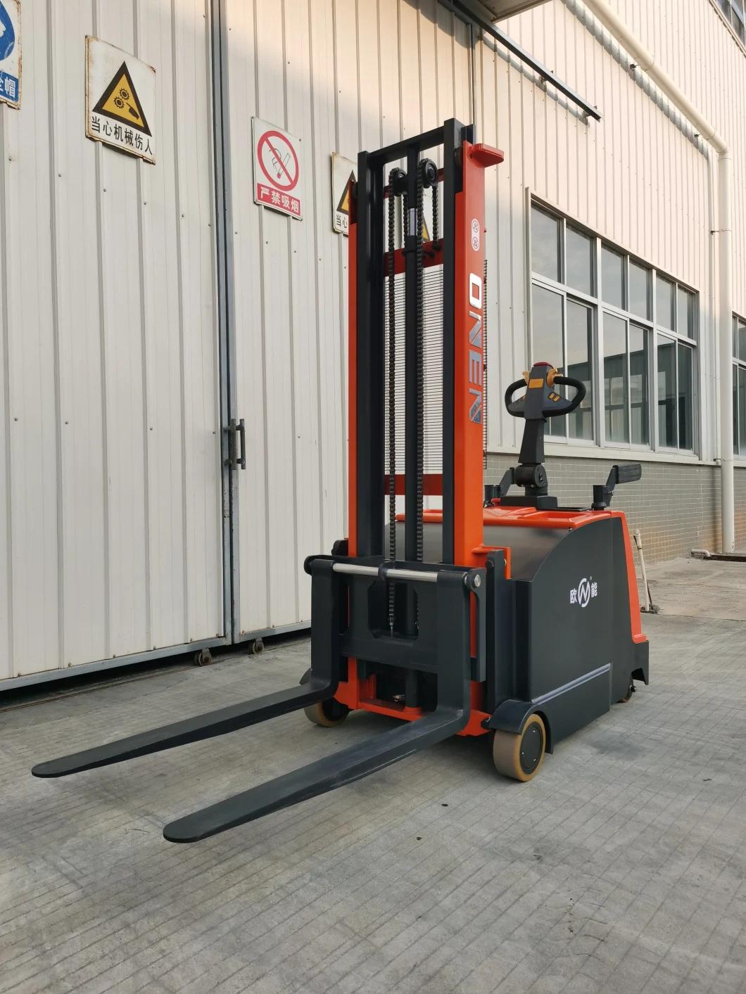 > 500mm Electric Onen Stand-on Driving Jiangmen Telehandler Counter Weight Forklift