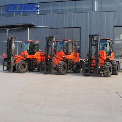 Diesel Engine Used Forklifts Trucks New Rough Terrain Forklift with Cheap Price